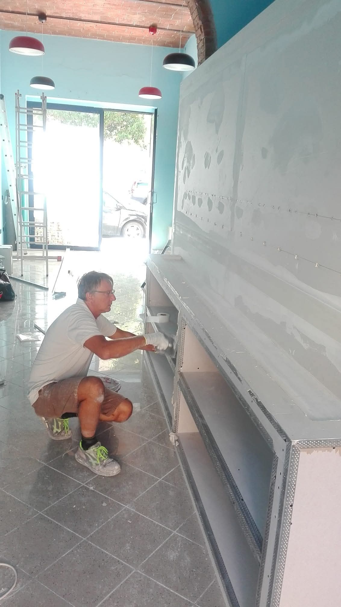 Lavoro in cartongesso realizzato da Alessandro Persico 2